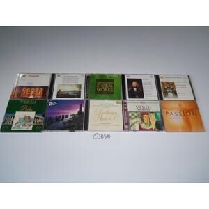 Classical 10 CD Lot Verdi Puccini Haydn Opera Instrument Beethoven -0618CD858